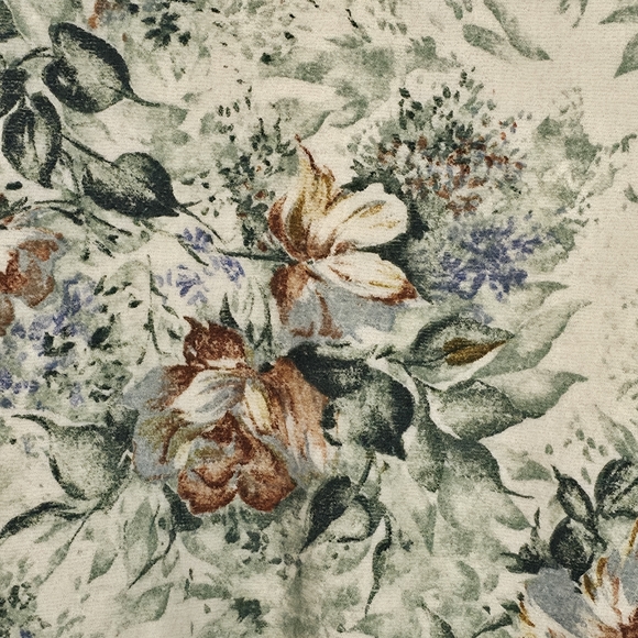 VTG Unique Tapestry Jacket - Floral Blanket Coat Aesthetic - Boho / Coastal L - Picture 6 of 9